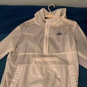 Nike translucent wind breaker